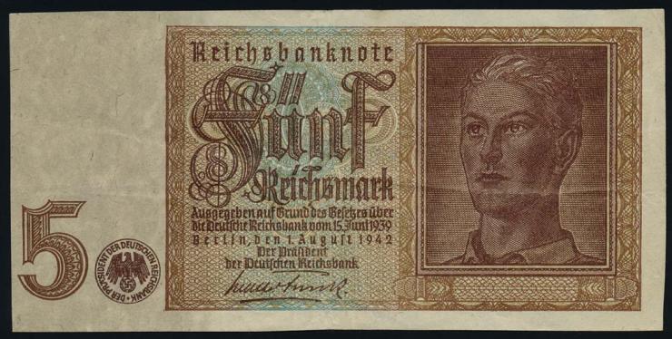 R.179: 5 Reichsmark 1942 (3) 