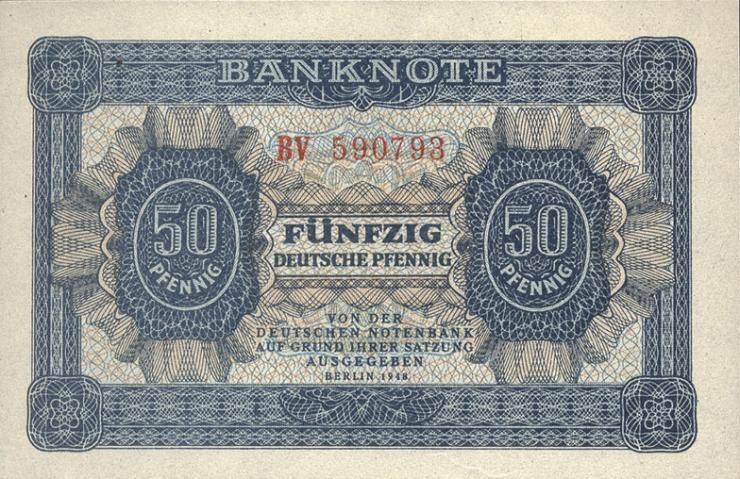 R.339b: 50 Pfennig 1948 Serie BV  (1) 