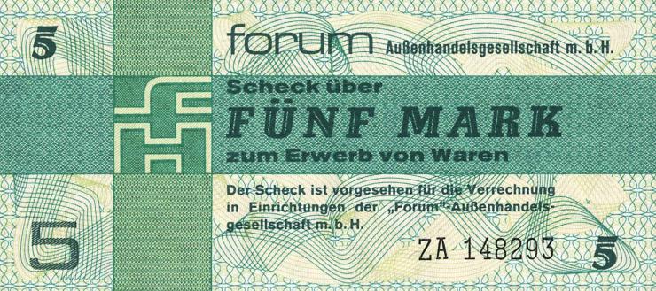 R.369b 5 Mark 1979 Forum Ersatznote ZA (1) 