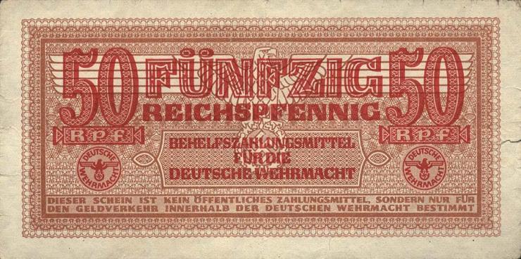 R.504: Wehrmachtsausgabe 50 Reichspfennig (1942) (3) 