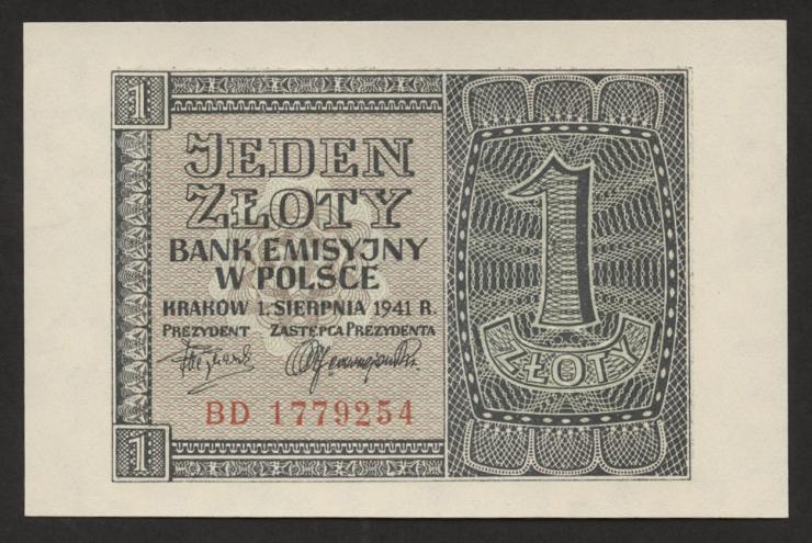 R.579b: 1 Zloty 1941 (1) 