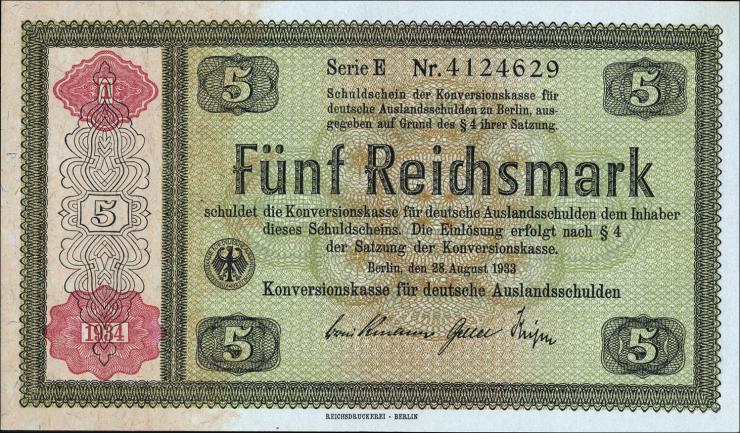 R.708a: Konversionskasse 5 Reichsmark 1934 (1) 