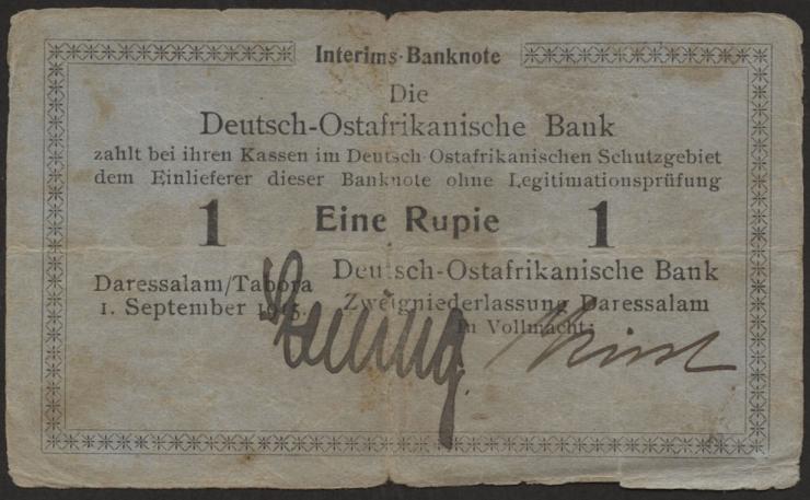 R.911: Deutsch-Ostafrika 1 Rupie 1915 (4) 