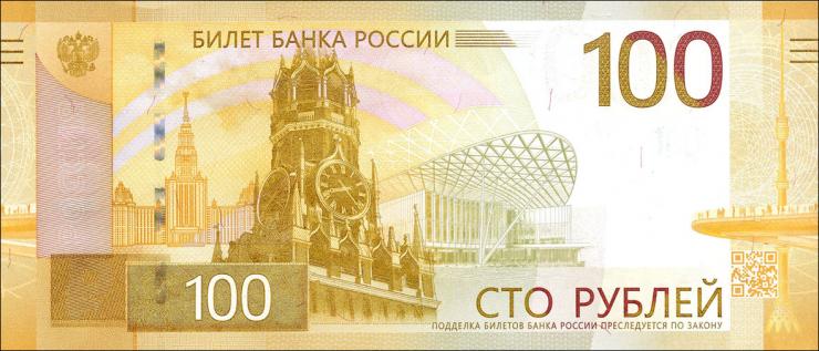 Russland / Russia P.A276 100 Rubel 2022 (1) 