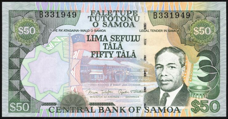 Samoa P.36 50 Tala (2006) (1) 