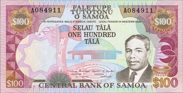 Samoa P.30 100 Tala (1990) (1) 