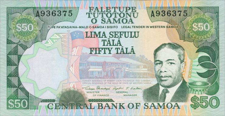 Samoa P.29 50 Tala (1985) (1) 