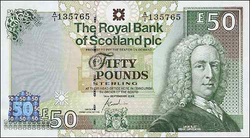 Schottland / Scotland P.367 50 Pounds 2005 (1) 