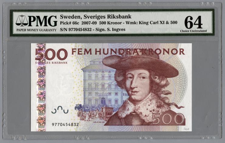 Schweden / Sweden P.66d 500 Kronen 2009 (1) 