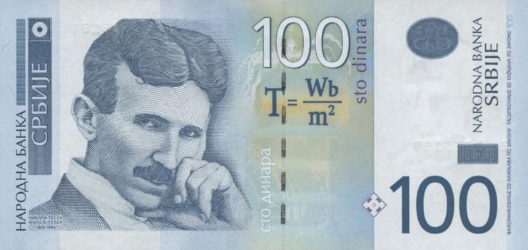 Serbien / Serbia P.49 100 Dinara 2006 (1) 