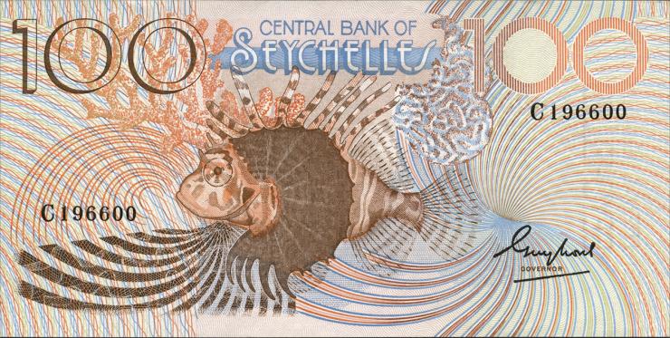 Seychellen / Seychelles P.31 100 Rupien (1983) (1) 