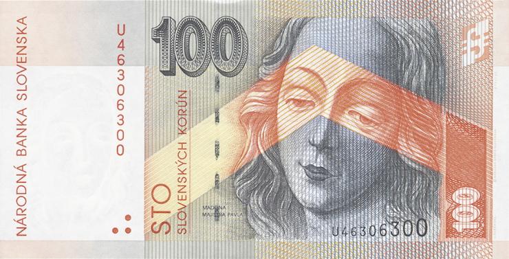 Slowakei / Slovakia P.44 100 Korun 2004 (1) 