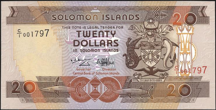 Solomon Inseln / Solomon Islands P.21 20 Dollars (1996) (1) 