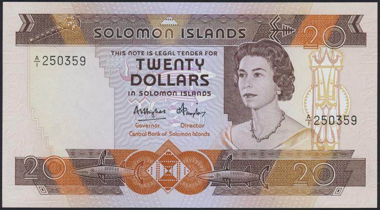 Solomon Inseln / Solomon Islands P.08 20 Dollars (1981) (1) 