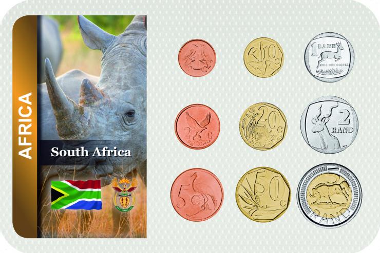 Kursmünzensatz Südafrika / Coin Set South Africa 