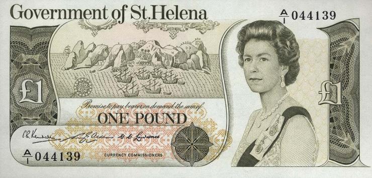 St. Helena / Saint Helena P.06 1 Pound (1976) (1) 