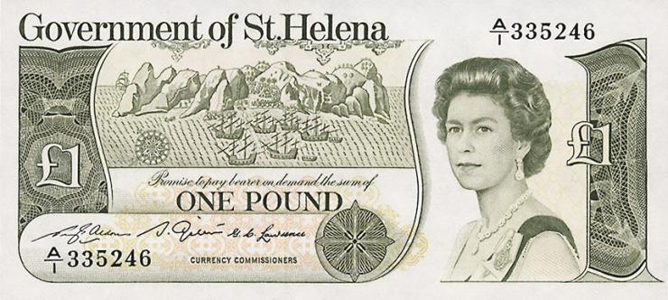 St. Helena / Saint Helena P.09 1 Pound (1981) (1) 