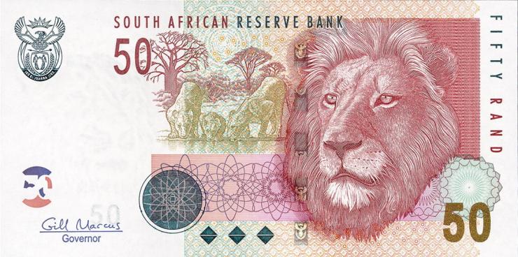 Südafrika / South Africa P.130b  50 Rand (2005) (1) 