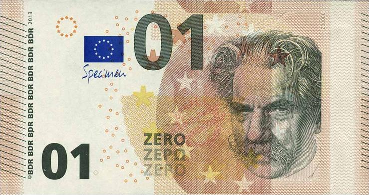 Testbanknote Bundesdruckerei Albert Schweitzer (1) 