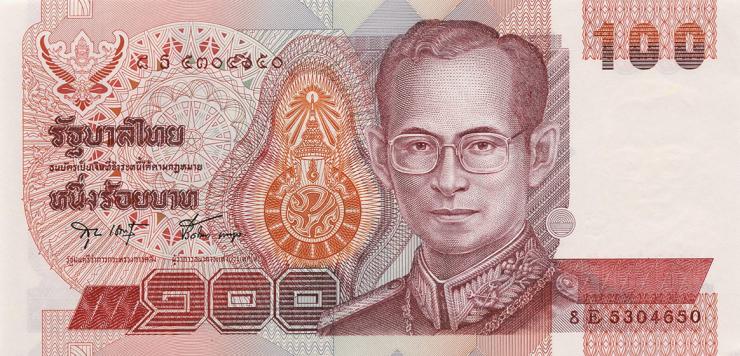 Thailand P.097 100 Baht (1994) (1) U.12 