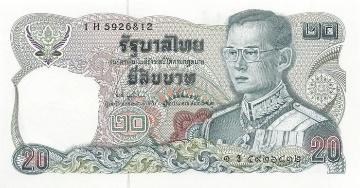 Thailand P.088 20 Baht (1980) (1) U.17 