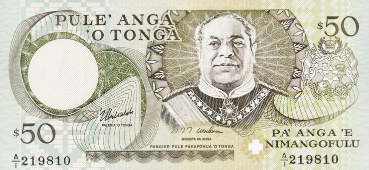 Tonga P.36 50 Pa´anga (1995) (1) 