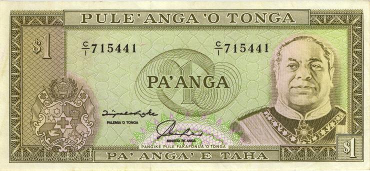 Tonga P.25 1 Pa´anga (1992-95) (2) 