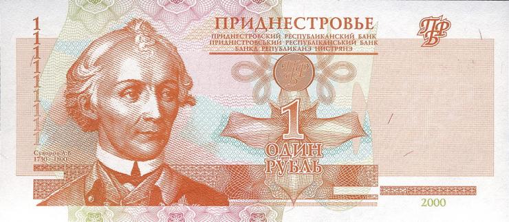 Transnistrien / Transnistria P.34 1 Rubel 2000 (1) 