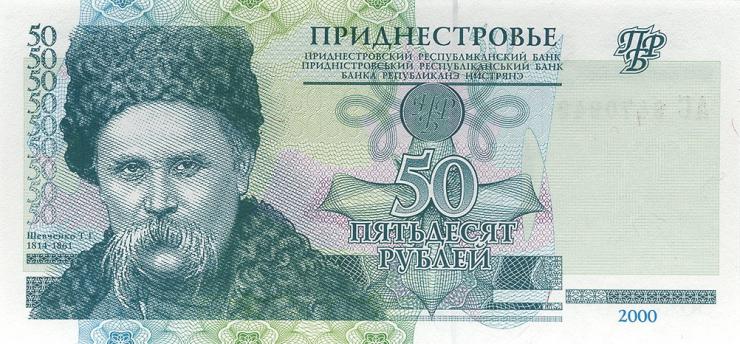 Transnistrien / Transnistria P.38 50 Rubel 2000 (1) 