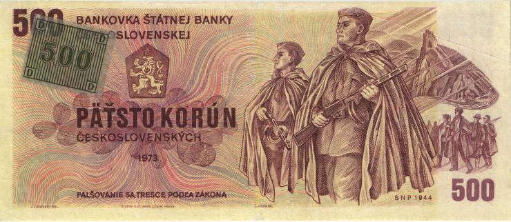 Tschechien / Czech Republic P.02 500 Kronen (1993) (3) 