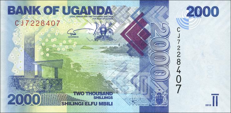 Uganda P.neu 2000 Shillings 2019 (1) 