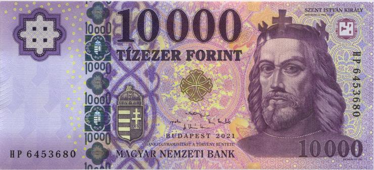 Ungarn / Hungary P.Neu 10.000 Forint 2021 (1) 