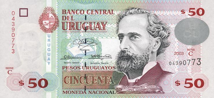 Uruguay P.084 50 Pesos 2003 C (1) 