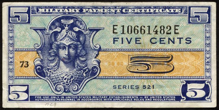 USA / United States P.M29 5 Cents (1954) (3) 