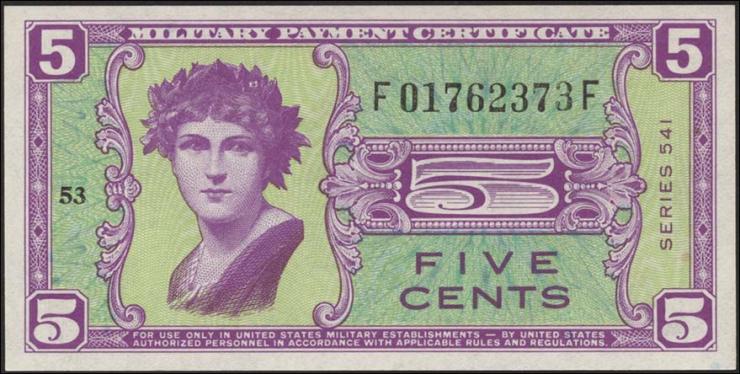 USA / United States P.M36 5 Cents (1958) (1) 