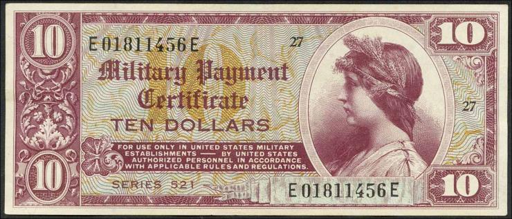 USA / United States P.M35 10 Dollar (1954) (2) 