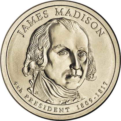 USA 1 Dollar 2007 04. Madison 