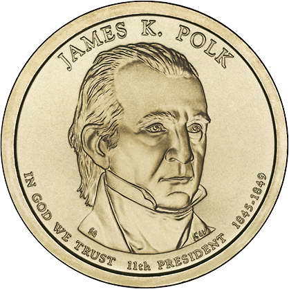 USA 1 Dollar 2009 11. Polk 