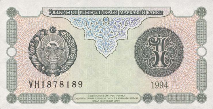 Usbekistan / Uzbekistan P.73 1 Sum 1994 (1) 
