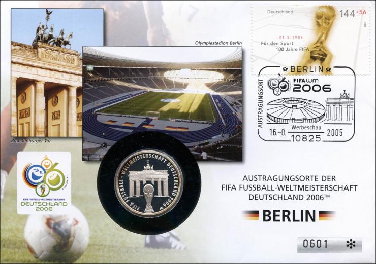 V-055 • Austragungsorte Fußball WM - Berlin 