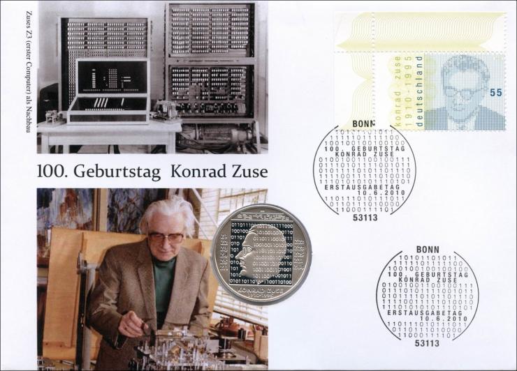 V-327 • 100. Geburtstag Konrad Zuse > PP-Ausgabe 