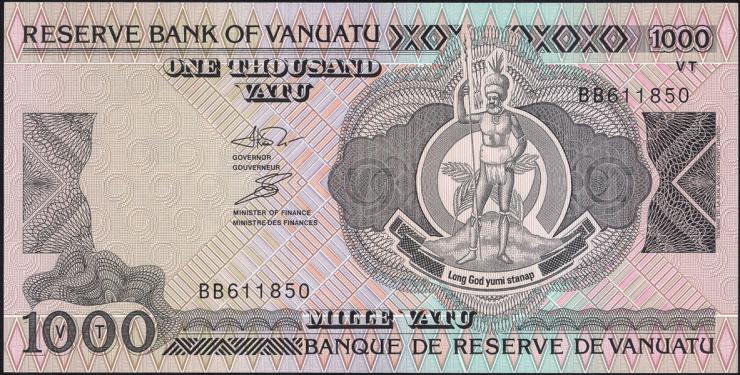 Vanuatu P.06 1000 Vatu (1993) (1) 
