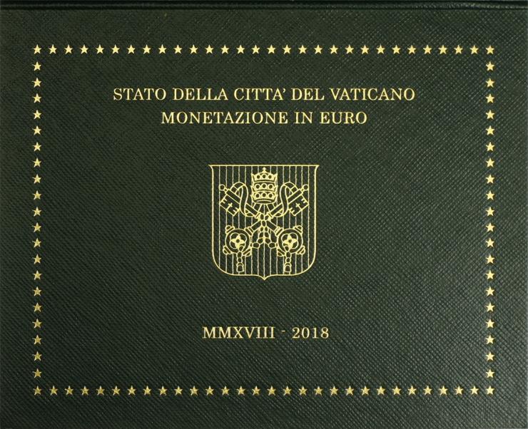 Vatikan Euro-KMS 2018 mit 5 Euro 