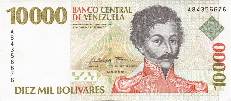 Venezuela P.081 10.000 Bolivares 1998 (1) 