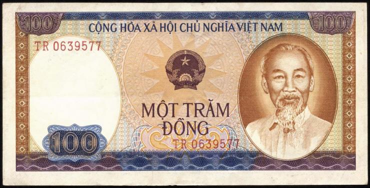 Vietnam / Viet Nam P.088 100 Dong 1980 (3) 