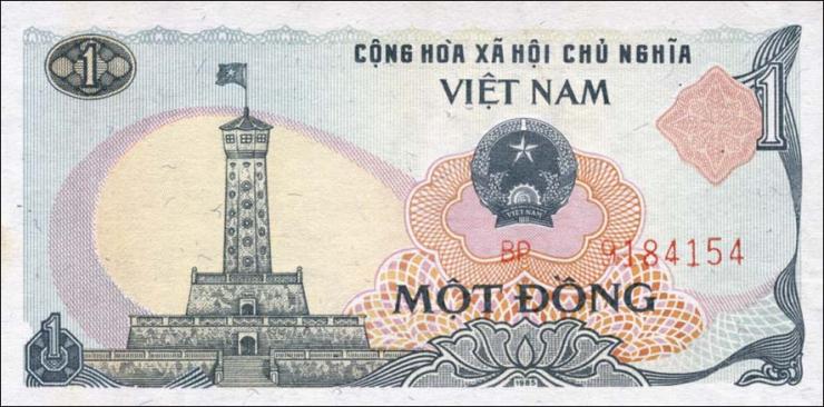 Vietnam / Viet Nam P.090 1 Dong 1985 (1) 