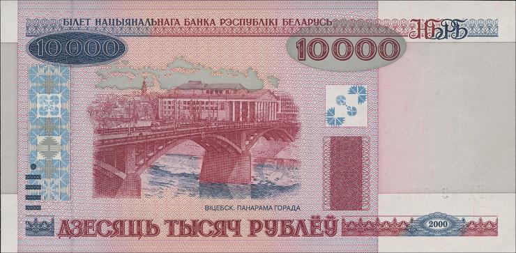 Weißrussland / Belarus P.30a 10.000 Rubel 2000 (2001) (1) 