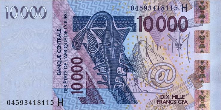 West-Afr.Staaten/West African States P.618Hb 10000 Francs 2004 (1) 