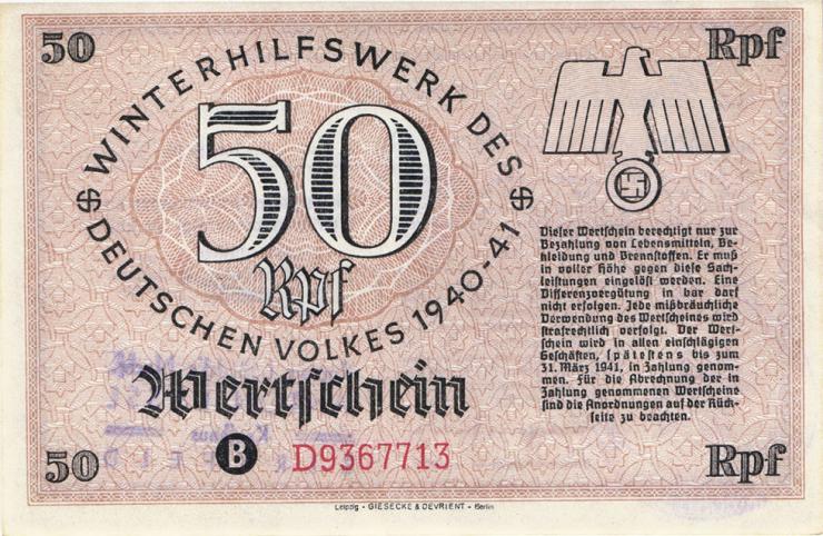 WHW-16 Winterhilfswerk 50 Reichspfennige 1940/41 (1) 