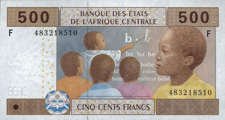 Zentral-Afrikanische-Staaten / Central African States P.506F 500 Fr. 2002 (1) 